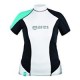 Womens Loose Fit Short Sleeve Rash Guard