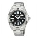 Mens Divers Solar Watch - Stainless Steel